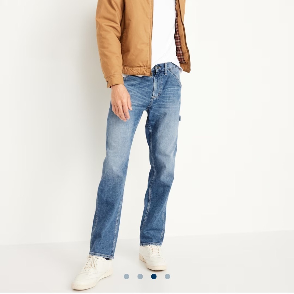 Old Navy Relaxed Medium Indigo Jeans